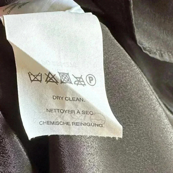 J. Crew - Black Motif Floral Dress - Size 6 - 100% Silk - Picture 7 of 7